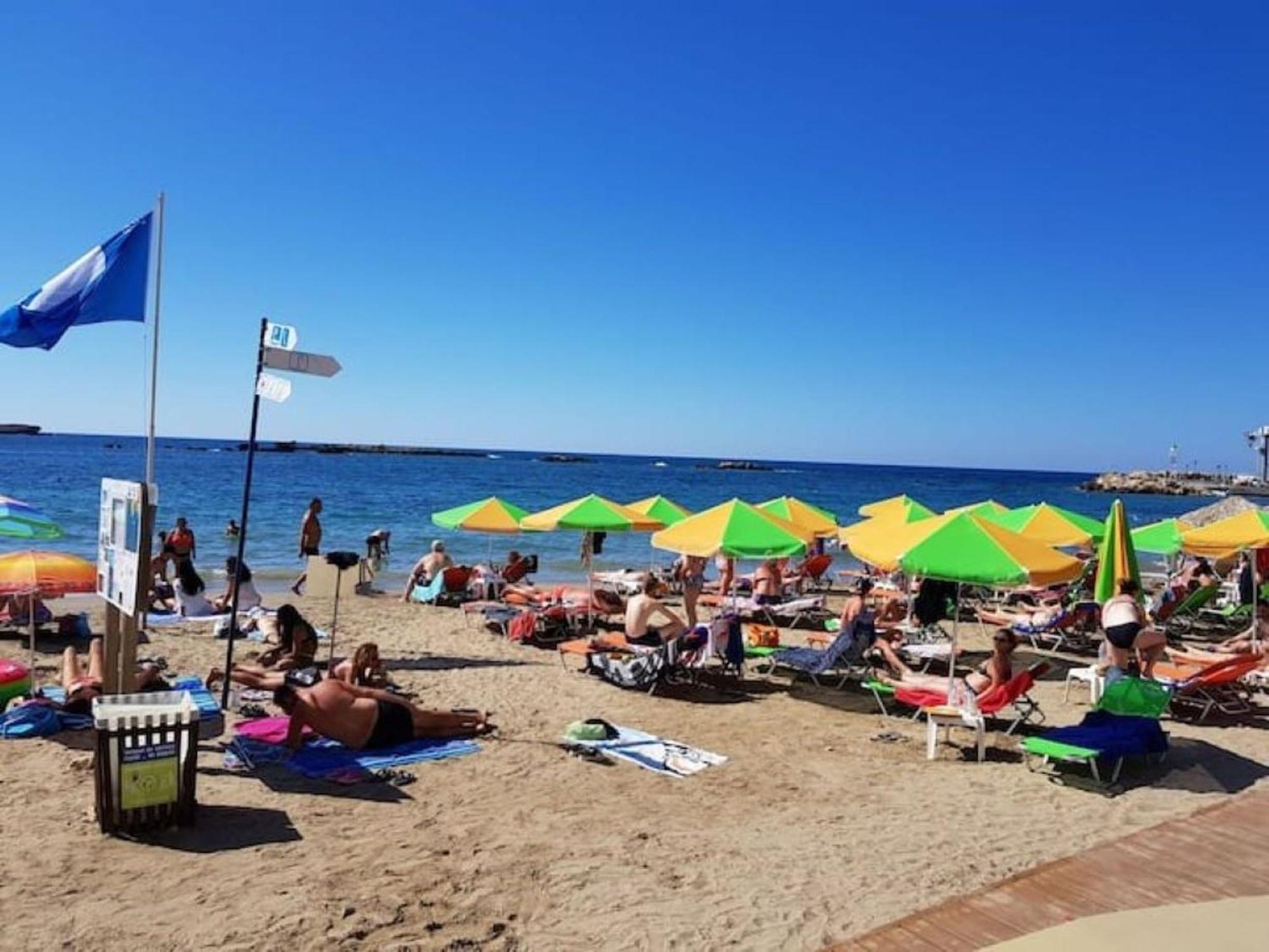 Sun Beach Apartments In Chania 09 11 المظهر الخارجي الصورة